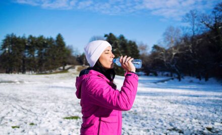 Mantenha-se hidratado no inverno